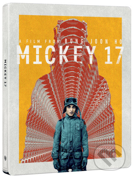 Film: Mickey 17 - steelbook - motiv Teaser Ultra HD Blu-ray (Džun-ho Pong) (UltraHDBlu-ray). Magicbox, 2025 Film: Mickey 17 - steelbook - motiv Teaser Ultra HD Blu-ray (Džun-ho Pong) (UltraHDBlu-ray). Magicbox, 2025