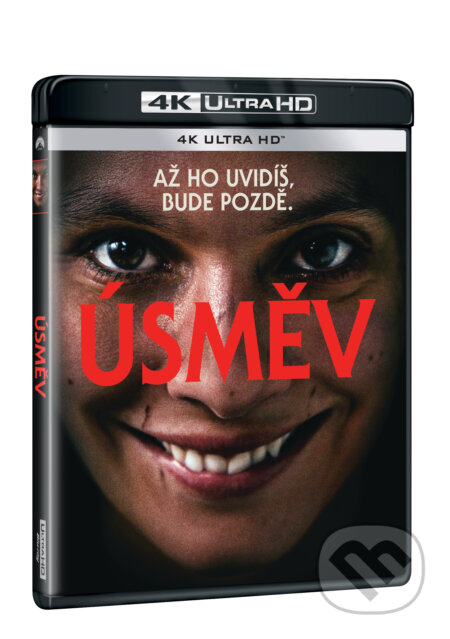 Film: Úsměv Ultra HD Blu-ray (Parker Finn) (UltraHDBlu-ray). Magicbox, 2025 Film: Úsměv Ultra HD Blu-ray (Parker Finn) (UltraHDBlu-ray). Magicbox, 2025