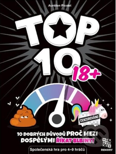 Společenská hra: TOP 10 18+ (Aurélien Picolet). REXhry Společenská hra: TOP 10 18+ (Aurélien Picolet). REXhry