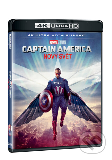 Film: Captain America: Nový svět 2BD (Julius Onah) (UltraHDBlu-ray). Magicbox, 2025 Film: Captain America: Nový svět 2BD (Julius Onah) (UltraHDBlu-ray). Magicbox, 2025