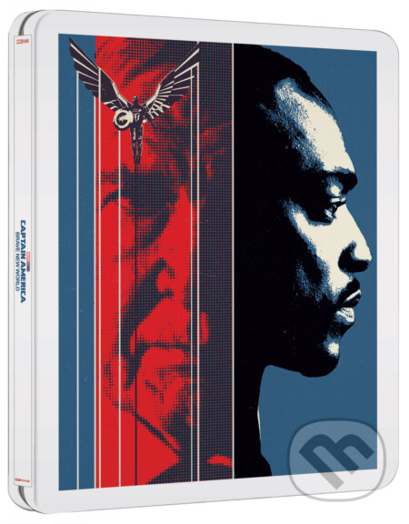 Film: Captain America: Nový svět 2BD - Limitovaná sběratelská edice - steelbook (Julius Onah) (Steelbook). Magicbox, 2025 Film: Captain America: Nový svět 2BD - Limitovaná sběratelská edice - steelbook (Julius Onah) (Steelbook). Magicbox, 2025