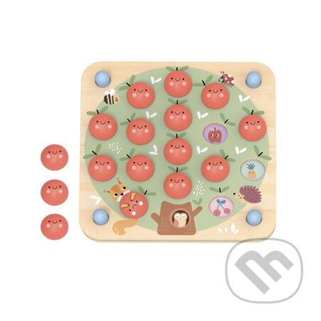 Spoločenská hra: Drevené Pexeso Jablká Pastel (Tooky Toy). Tooky Toy, 2025 Spoločenská hra: Drevené Pexeso Jablká Pastel (Tooky Toy). Tooky Toy, 2025