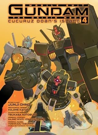 Kniha: Mobile Suit Gundam the Origin Msd Cucuruz Doan's Island 4 (Junji Ohno, Hajime Yatate, Yoshiyuki Tomino a Yoshikazu Yasuhiko). Vertical, 2025 Kniha: Mobile Suit Gundam the Origin Msd Cucuruz Doan's Island 4 (Junji Ohno, Hajime Yatate, Yoshiyuki Tomino a Yoshikazu Yasuhiko). Vertical, 2025