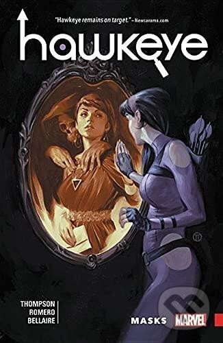 Kniha: Hawkeye: Kate Bishop Vol. 2 - Masks (Kelly Thompson). Marvel, 2018 Kniha: Hawkeye: Kate Bishop Vol. 2 - Masks (Kelly Thompson). Marvel, 2018