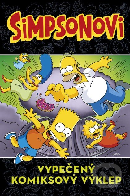 Kniha: Simpsonovi - Vypečený komiksový výklep (Crew). Crew, 2025 Kniha: Simpsonovi - Vypečený komiksový výklep (Crew). Crew, 2025