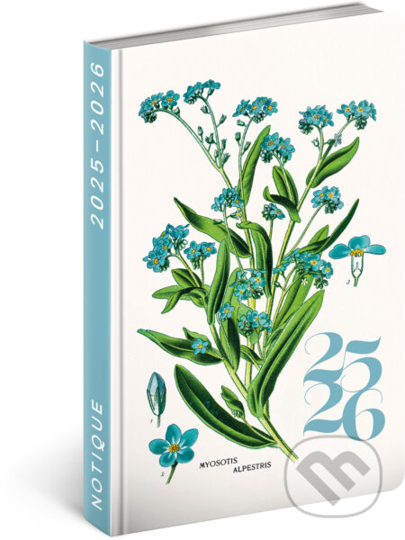NOTIQUE 18měsíční diář Petito – Herbář 2025/2026 (Notique). Notique, 2025 NOTIQUE 18měsíční diář Petito – Herbář 2025/2026 (Notique). Notique, 2025