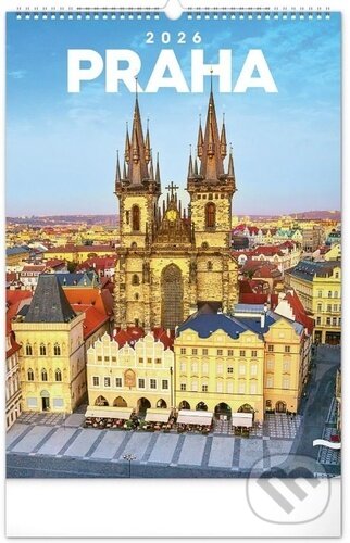 NOTIQUE Nástěnný kalendář Praha 2026 (Notique). Notique, 2025 NOTIQUE Nástěnný kalendář Praha 2026 (Notique). Notique, 2025