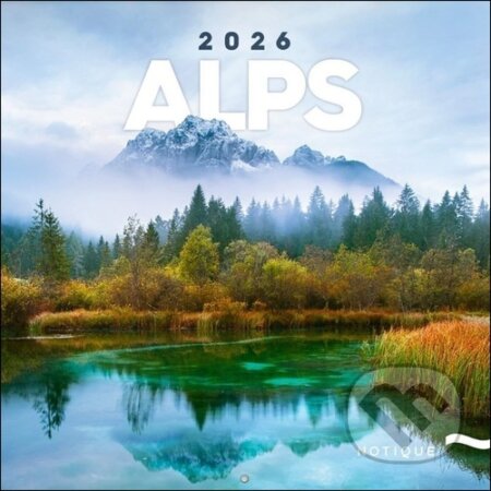 NOTIQUE nástěnný poznámkový kalendář Alps (Alpy) 2026 (Notique). Notique, 2025 NOTIQUE nástěnný poznámkový kalendář Alps (Alpy) 2026 (Notique). Notique, 2025