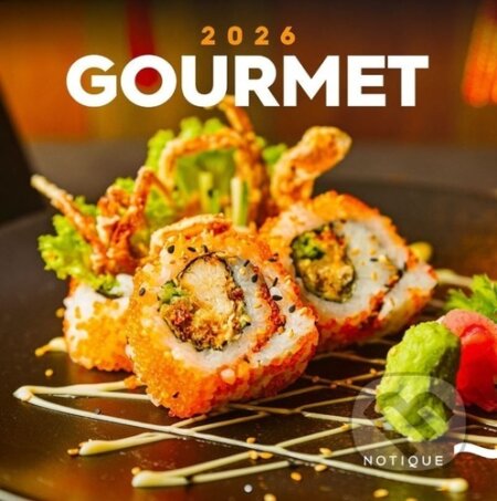 NOTIQUE nástěnný poznámkový kalendář Gourmet 2026 (Notique). Notique, 2025 NOTIQUE nástěnný poznámkový kalendář Gourmet 2026 (Notique). Notique, 2025