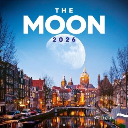 NOTIQUE Nástenný poznámkový kalendár The Moon (Mesiac) 2026 (Notique). Notique, 2025 NOTIQUE Nástenný poznámkový kalendár The Moon (Mesiac) 2026 (Notique). Notique, 2025