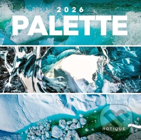 NOTIQUE Nástenný poznámkový kalendár Palette (Paleta) 2026 (Notique). Notique, 2025 NOTIQUE Nástenný poznámkový kalendár Palette (Paleta) 2026 (Notique). Notique, 2025