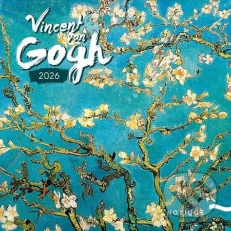 NOTIQUE nástěnný poznámkový kalendář Vincent van Gogh 2026 (Notique). Notique, 2025 NOTIQUE nástěnný poznámkový kalendář Vincent van Gogh 2026 (Notique). Notique, 2025