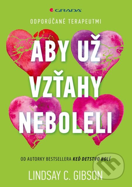 Kniha: Aby už vzťahy neboleli (Lindsay C. Gibson). Grada, 2025 Kniha: Aby už vzťahy neboleli (Lindsay C. Gibson). Grada, 2025
