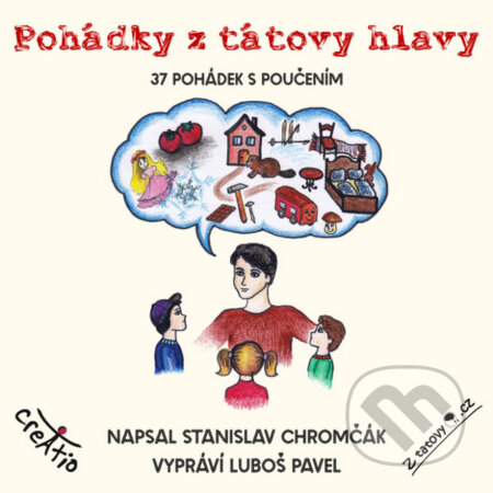 Audiokniha: Pohádky z tátovy hlavy (Stanislav Chromčák). Creatio, 2017 Audiokniha: Pohádky z tátovy hlavy (Stanislav Chromčák). Creatio, 2017