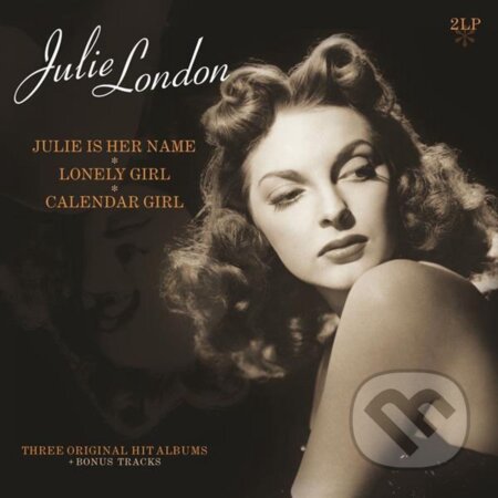 Hudobné CD: Julie London: Julie Is Her Name/Lonely Girl/ Calender Girl LP (Music on Vinyl). Music on Vinyl, 2025 Hudobné CD: Julie London: Julie Is Her Name/Lonely Girl/ Calender Girl LP (Music on Vinyl). Music on Vinyl, 2025