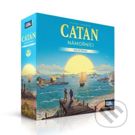 Společenská hra: Catan - Námořníci (redesign 2025) (Albi). Albi, 2025 Společenská hra: Catan - Námořníci (redesign 2025) (Albi). Albi, 2025