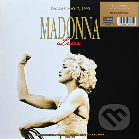 Hudební CD: Madonna: Live In Dallas 1990 (Gold) LP (Fermata CZ). Fermata CZ, 2025 Hudební CD: Madonna: Live In Dallas 1990 (Gold) LP (Fermata CZ). Fermata CZ, 2025