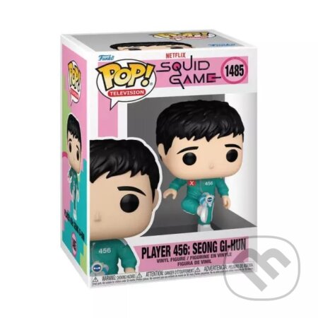 Funko POP TV: Squid Game - Player 456: Seong Gi-Hun #1485 (Funko). Funko, 2025 Funko POP TV: Squid Game - Player 456: Seong Gi-Hun #1485 (Funko). Funko, 2025