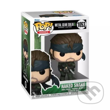 Funko: POP Games: Metal Gear Solid - Naked Snake #1053 (Funko). Funko, 2025 Funko: POP Games: Metal Gear Solid - Naked Snake #1053 (Funko). Funko, 2025