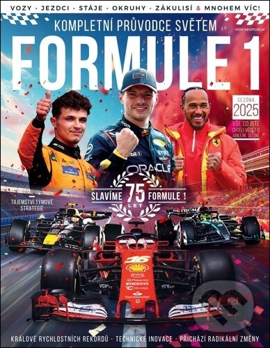 Kniha: Kompletní průvodce světem Formule 1 (Rob Clark). Extra Publishing, 2025 Kniha: Kompletní průvodce světem Formule 1 (Rob Clark). Extra Publishing, 2025
