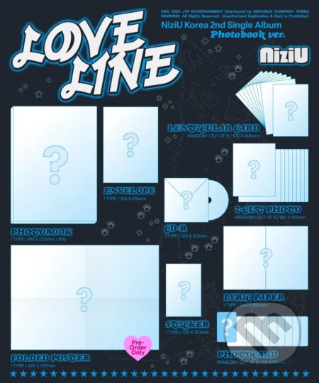 Hudobné CD: Niziu: Love Line / Photobook edition (Bertus). Bertus, 2025 Hudobné CD: Niziu: Love Line / Photobook edition (Bertus). Bertus, 2025