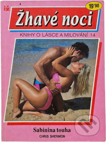 Kniha: Sabinina touha (Chris Shermon). Ivo Železný, 1993 Kniha: Sabinina touha (Chris Shermon). Ivo Železný, 1993