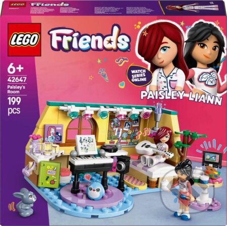 Spoločenská hra: LEGO® Friends 42647 Izba Paisley (LEGO). LEGO, 2025 Spoločenská hra: LEGO® Friends 42647 Izba Paisley (LEGO). LEGO, 2025