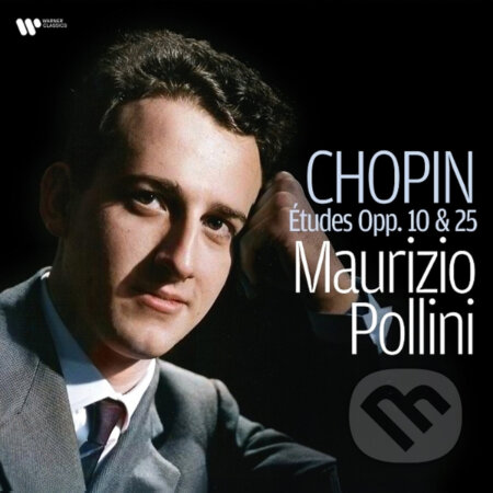 Hudební CD: Maurizio Pollini: Chopin: Etudes Chopin, Fryderyk LP (Warner Music). Warner Music, 2025 Hudební CD: Maurizio Pollini: Chopin: Etudes Chopin, Fryderyk LP (Warner Music). Warner Music, 2025