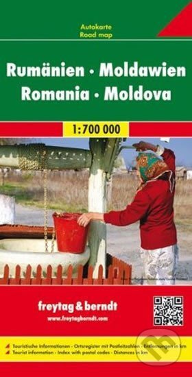 Kniha: Rumänien - Moldawien/Rumunsko,Moldavsko automapa 1:700T (freytag&berndt). freytag&berndt Kniha: Rumänien - Moldawien/Rumunsko,Moldavsko automapa 1:700T (freytag&berndt). freytag&berndt