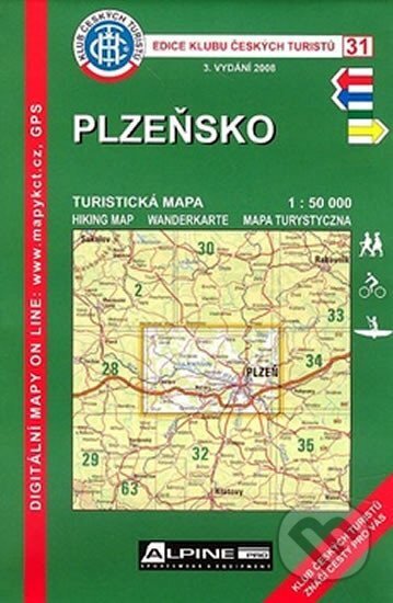 Kniha: KČT 31 - Plzeňsko (freytag&berndt). freytag&berndt, 2008 Kniha: KČT 31 - Plzeňsko (freytag&berndt). freytag&berndt, 2008