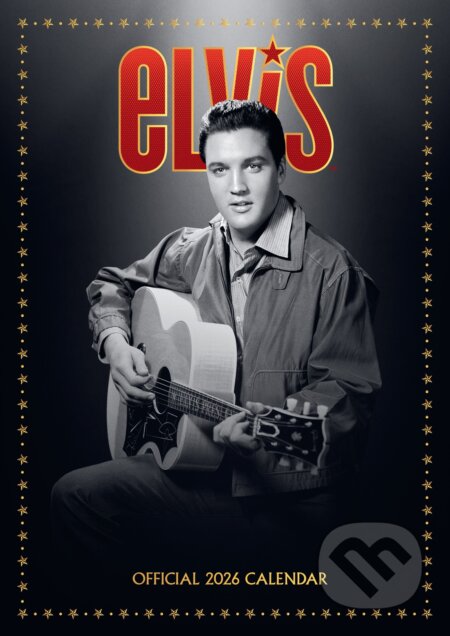 Oficiální nástěnný kalendář 2026: Elvis Presley (A3 29,7 x 42 cm) (). , 2025 Oficiální nástěnný kalendář 2026: Elvis Presley (A3 29,7 x 42 cm) (). , 2025