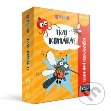 Spoločenská hra: Kvído - Traf komára! (Albi). Albi, 2025 Spoločenská hra: Kvído - Traf komára! (Albi). Albi, 2025