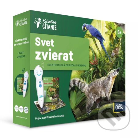 Kniha: Svet zvierat s elektronickou ceruzkou ALBI - nové balenie (Albi). Albi, 2025 Kniha: Svet zvierat s elektronickou ceruzkou ALBI - nové balenie (Albi). Albi, 2025