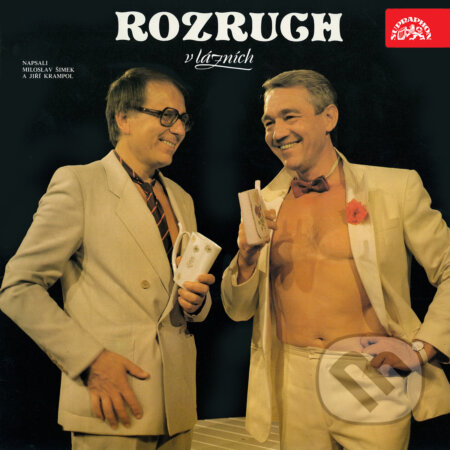 Audiokniha: Rozruch v lázních (Jiří Krampol a Miloslav Šimek). Supraphon, 2018 Audiokniha: Rozruch v lázních (Jiří Krampol a Miloslav Šimek). Supraphon, 2018