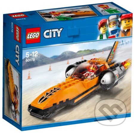 LEGO City Great Vehicles 60178 Rýchlostné auto, LEGO, 2018