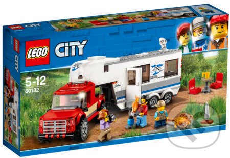 Spoločenská hra: LEGO City Great Vehicles 60182 Pick-up a karavan (LEGO). LEGO, 2018 Spoločenská hra: LEGO City Great Vehicles 60182 Pick-up a karavan (LEGO). LEGO, 2018