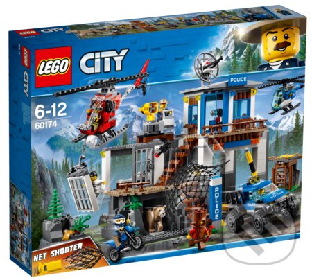 Spoločenská hra: LEGO City Police 60174 Horská policajná stanica (LEGO). LEGO, 2018 Spoločenská hra: LEGO City Police 60174 Horská policajná stanica (LEGO). LEGO, 2018