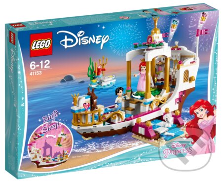 Spoločenská hra: LEGO Disney Princess 41153 Arielin kráľovský čln na oslavy (LEGO). LEGO, 2017 Spoločenská hra: LEGO Disney Princess 41153 Arielin kráľovský čln na oslavy (LEGO). LEGO, 2017