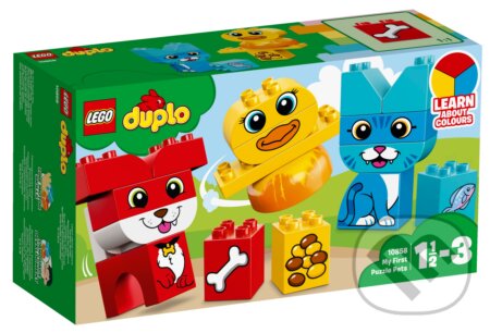 Spoločenská hra: LEGO DUPLO My First 10858 Moji prví skladací maznáčikovia (LEGO). LEGO, 2018 Spoločenská hra: LEGO DUPLO My First 10858 Moji prví skladací maznáčikovia (LEGO). LEGO, 2018