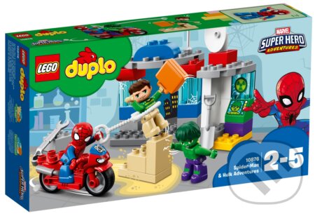 Spoločenská hra: LEGO DUPLO Super Heroes 10876 Dobrodružstvo Spider-Mana a Hulka (LEGO). LEGO, 2018 Spoločenská hra: LEGO DUPLO Super Heroes 10876 Dobrodružstvo Spider-Mana a Hulka (LEGO). LEGO, 2018
