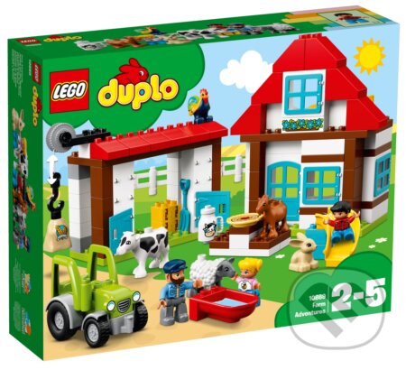 Spoločenská hra: LEGO DUPLO Town 10869 Dobrodružstvo na farme (LEGO). LEGO, 2018 Spoločenská hra: LEGO DUPLO Town 10869 Dobrodružstvo na farme (LEGO). LEGO, 2018