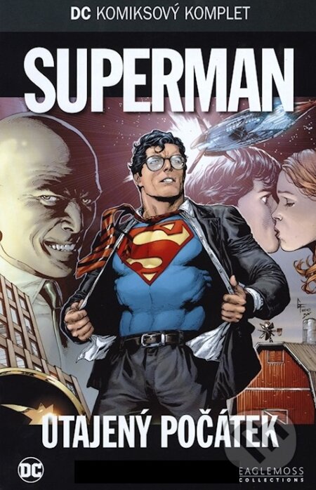 Kniha: Superman - Utajený počátek (Al Plastino a Gary Frank). Eaglemoss, 2017 Kniha: Superman - Utajený počátek (Al Plastino a Gary Frank). Eaglemoss, 2017