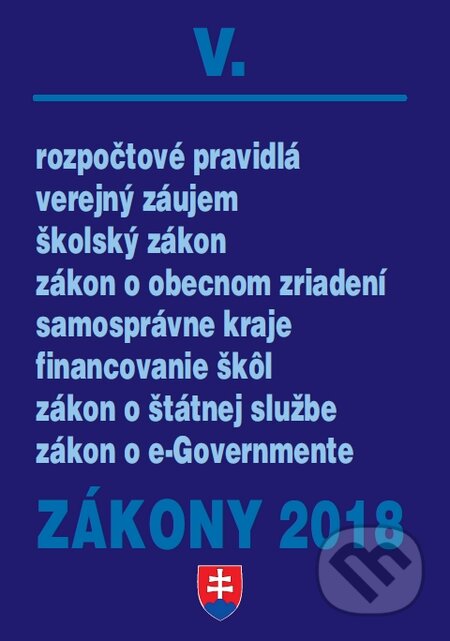 Zákony 2018/V, Poradca s.r.o., 2018