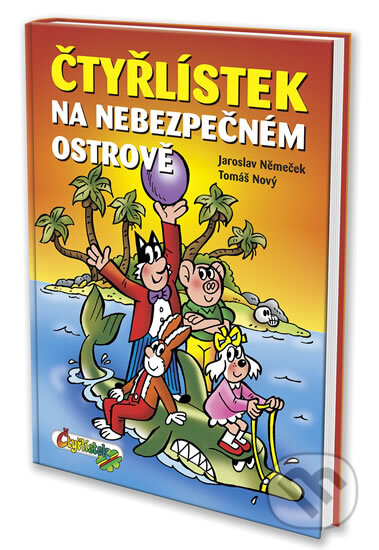 Kniha: Čtyřlístek na nebezpečném ostrově (Tomáš Nový). Čtyřlístek, 2018 Kniha: Čtyřlístek na nebezpečném ostrově (Tomáš Nový). Čtyřlístek, 2018