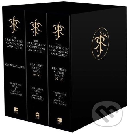 Kniha: The J.R.R. Tolkien Companion and Guide (Boxed Set) (Christina Scull, J.R.R. Tolkien a Wayne G. Hammond). HarperCollins, 2018 Kniha: The J.R.R. Tolkien Companion and Guide (Boxed Set) (Christina Scull, J.R.R. Tolkien a Wayne G. Hammond). HarperCollins, 2018