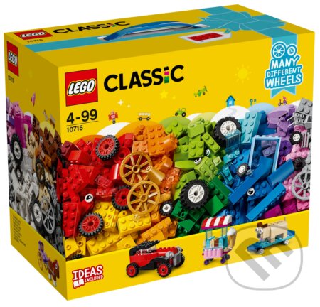 Spoločenská hra: LEGO Classic - Kocky na kolieskach (LEGO). LEGO, 2018 Spoločenská hra: LEGO Classic - Kocky na kolieskach (LEGO). LEGO, 2018