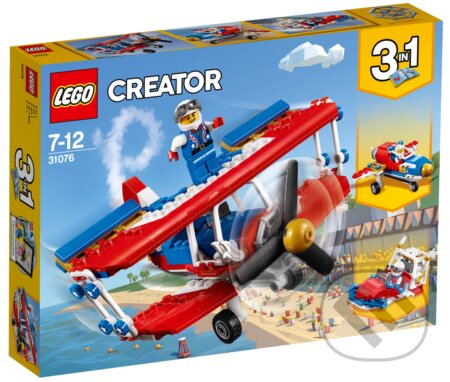 LEGO Creator 31076 Odvážne kaskadérske lietadlo, LEGO, 2018