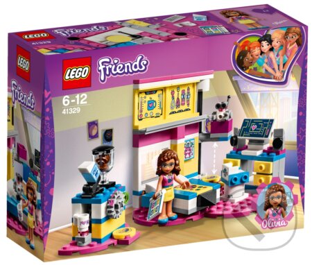 LEGO Friends 41329 Olivia a jej luxusná spálňa, LEGO, 2018