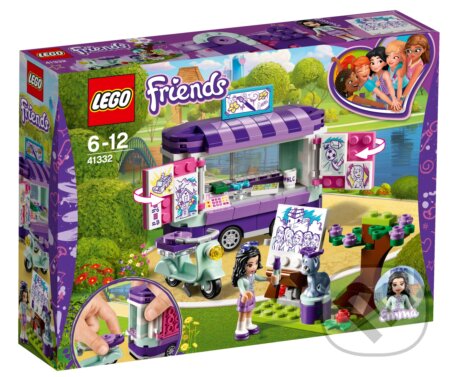 Spoločenská hra: LEGO Friends 41332 Emma a jej umelecký stojan (LEGO). LEGO, 2018 Spoločenská hra: LEGO Friends 41332 Emma a jej umelecký stojan (LEGO). LEGO, 2018