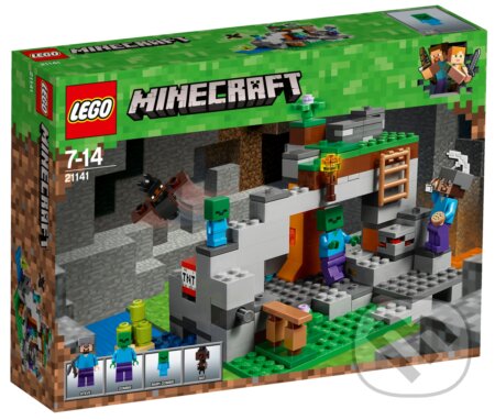 Společenská hra: LEGO Minecraft 21141 Jaskyňa so zombie (LEGO). LEGO, 2018 Společenská hra: LEGO Minecraft 21141 Jaskyňa so zombie (LEGO). LEGO, 2018